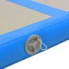 vidaXL Inflatable Gymnastics Mat with Pump 275.6":man:9.4":man:.9" PVC Blue - Image 8