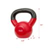 Vinyl Coated Kettle Bell - 15Lbs - Image 2