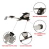 SF-RW5622 Dual Function Magnetic Rowing Machine - Image 4