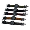 Outdoor Multi function Camping Survival Watch Bracelet Tools With LED Light - Image 6