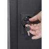 5 Gun Metal Security Cabinet with separate pistol/ammo area - Image 2