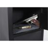 5 Gun Metal Security Cabinet with separate pistol/ammo area - Image 4