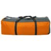 vidaXL Camping Tent 9 Persons Fabric Gray and Orange - Image 6